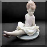 C13. Lladro ballerina porcelain figurine. 
